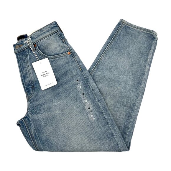 Lucky Brand Denim - Lucky Brand Blue Light Wash 80s Curve High Rise Tapered Jeans | New With Tags